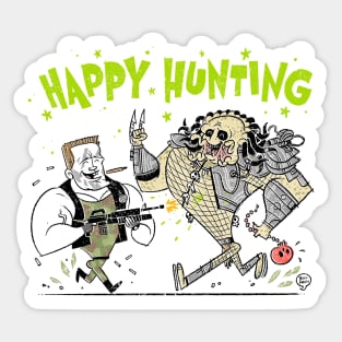 Happy Hunting Sticker